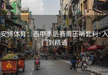 安博体育：西甲季后赛周压哨套利·入门到精通
