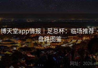 博天堂app情报｜足总杯：临场推荐 · 盘路图鉴