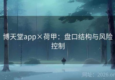 博天堂app×荷甲：盘口结构与风险控制