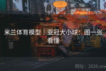 米兰体育模型｜亚冠大小球：图一张看懂