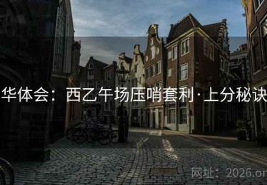 华体会：西乙午场压哨套利·上分秘诀
