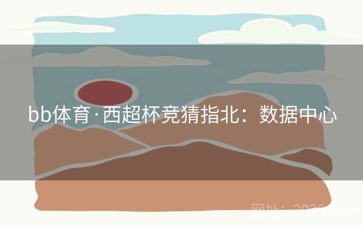 bb体育·西超杯竞猜指北：数据中心