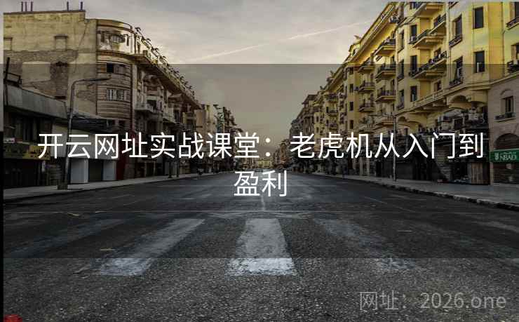 开云网址实战课堂:老虎机从入门到盈利 开云网址实战课堂:老虎机从入门到盈利